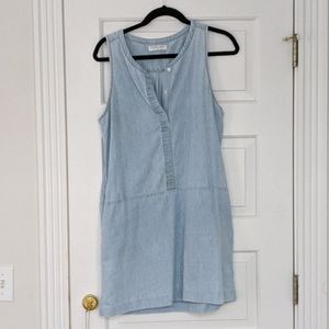 Everlane Light Denim Shift Dress